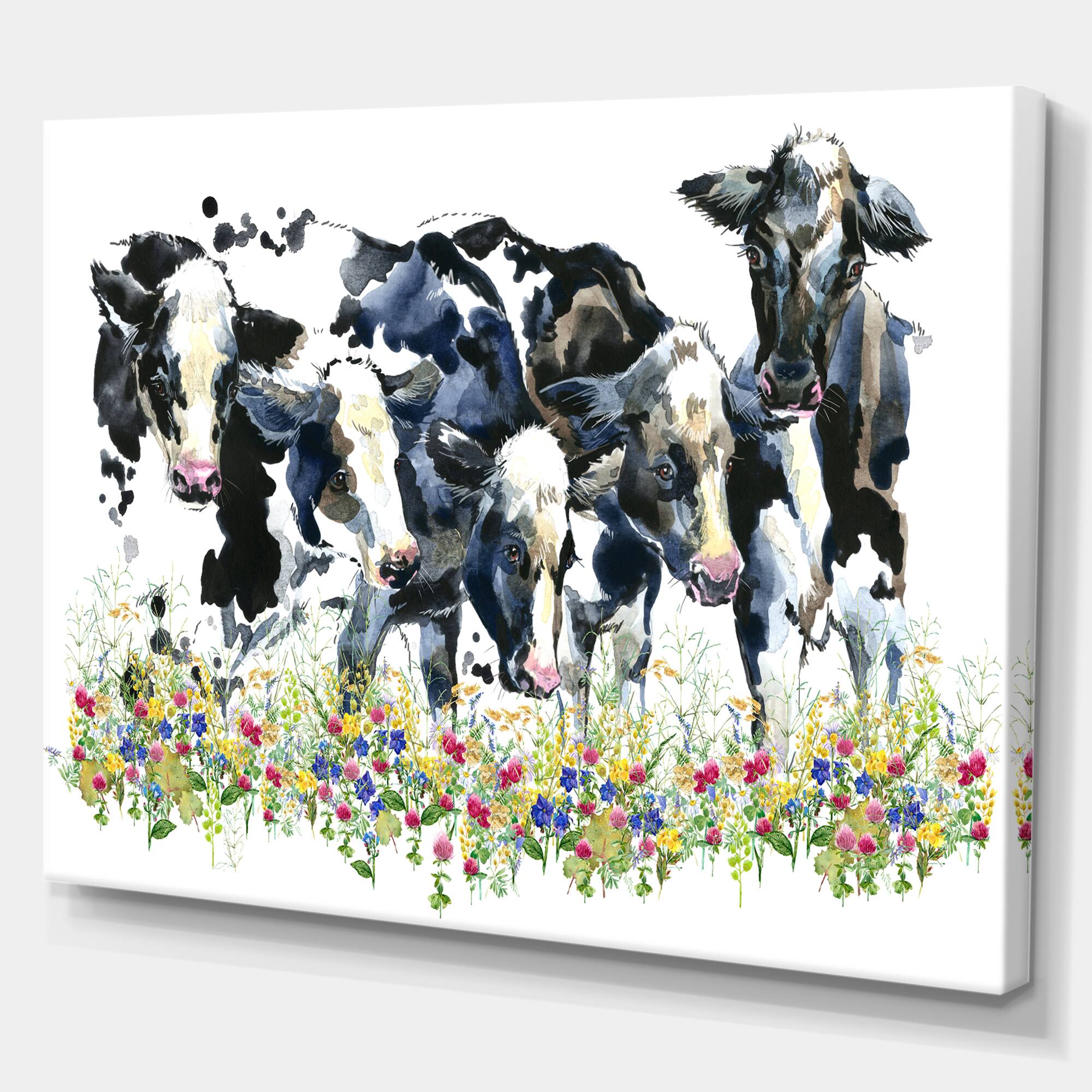 Designart - Dairy cow on field